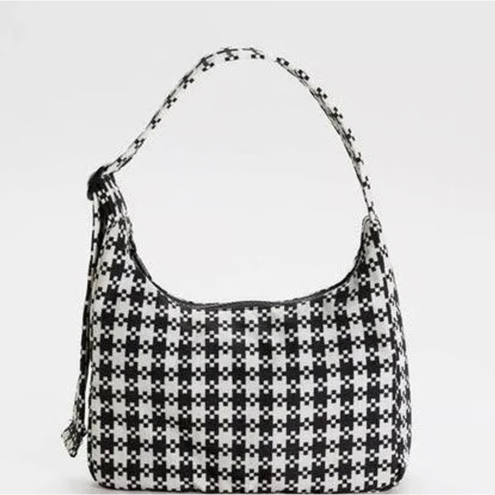 Baggu mini shoulder bag RARE pixel gingham